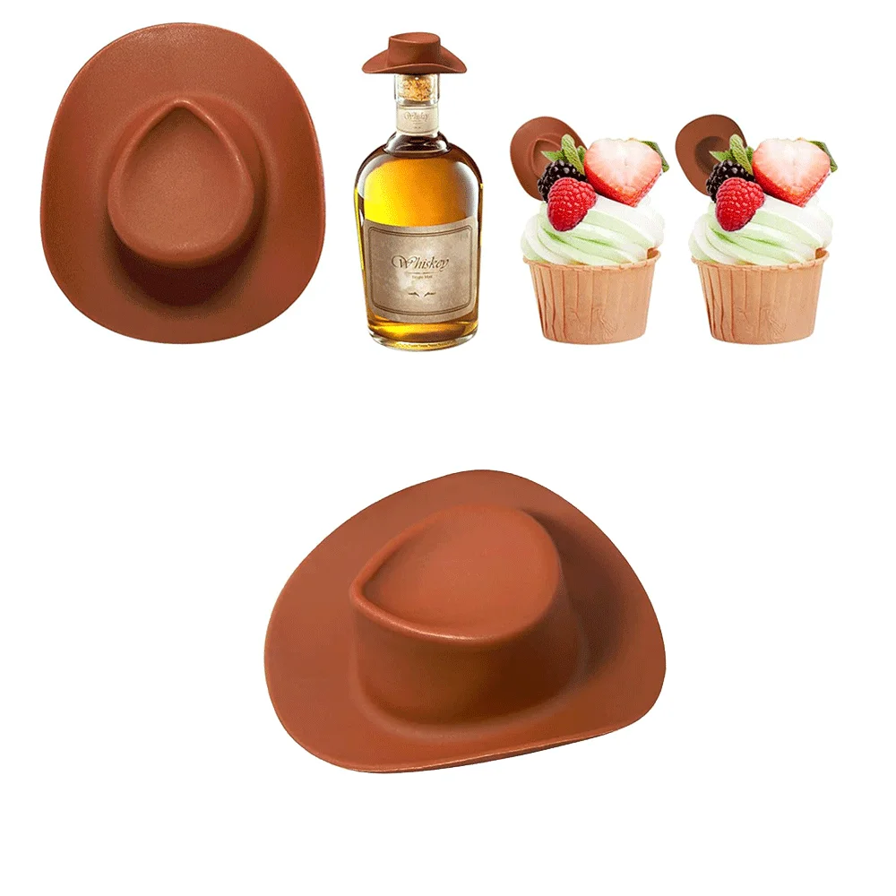 

1/3/5 шт. пластиковые мини-вестерн ковбойские шляпы-ковбойки девичник сувениры для тортов торт ремесла милые куклы нарядные аксессуары