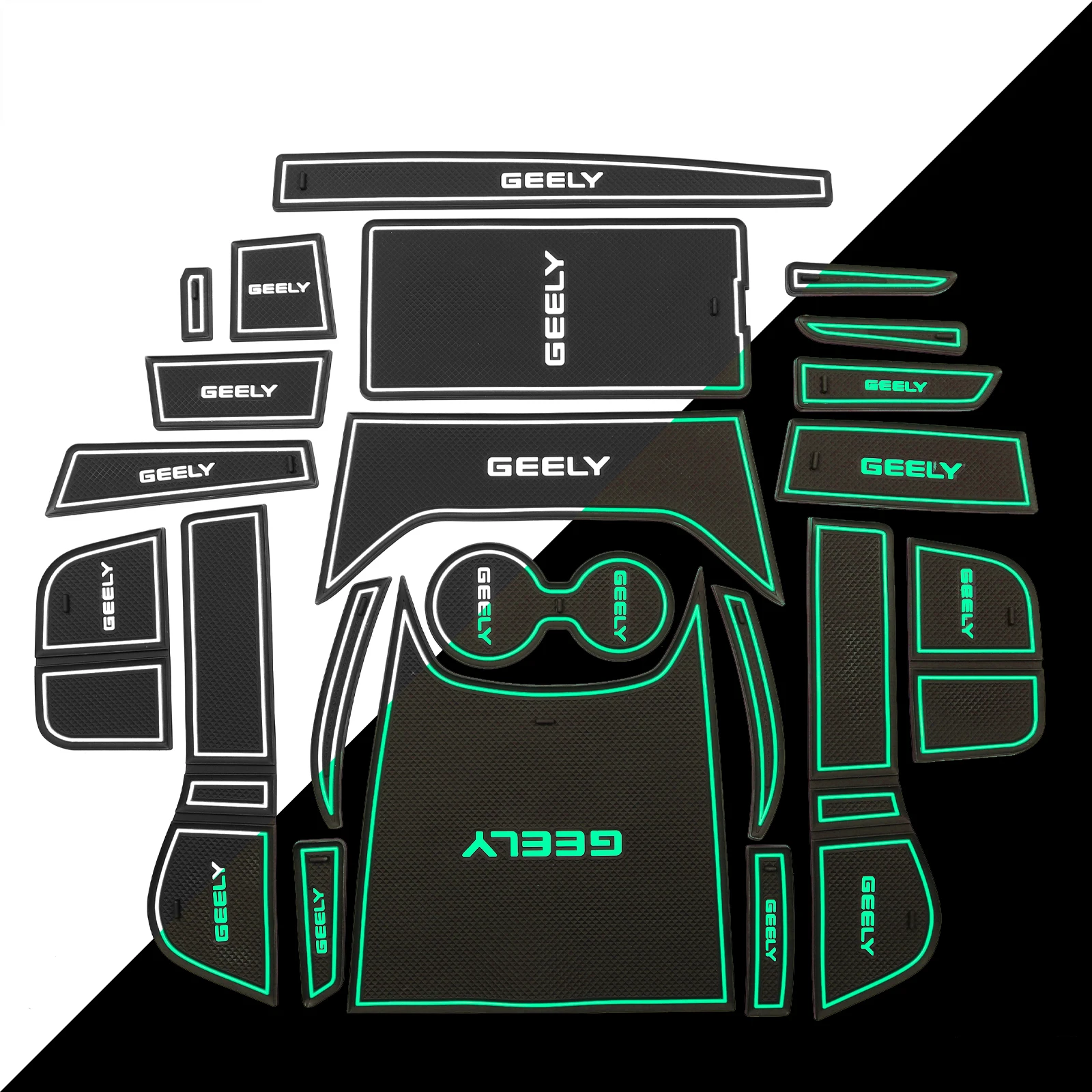 Коврик для автомобильных ворот Geely Atlas Pro Azkarra 2021 2022 подстаканник аксессуары