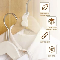 mini clothes hanger connector hooks cascad clothes rack holder space saving hanger extender clip hangers for clothes drying q0n2