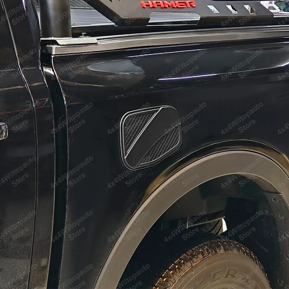 Фото Накладки на фары и задние фонари для Ford Ranger 2015-2022 T7 T8 XLT XL WILDTRAK, комплекты для кузова, накладки на дверные ручки, внешние аксессуары №5