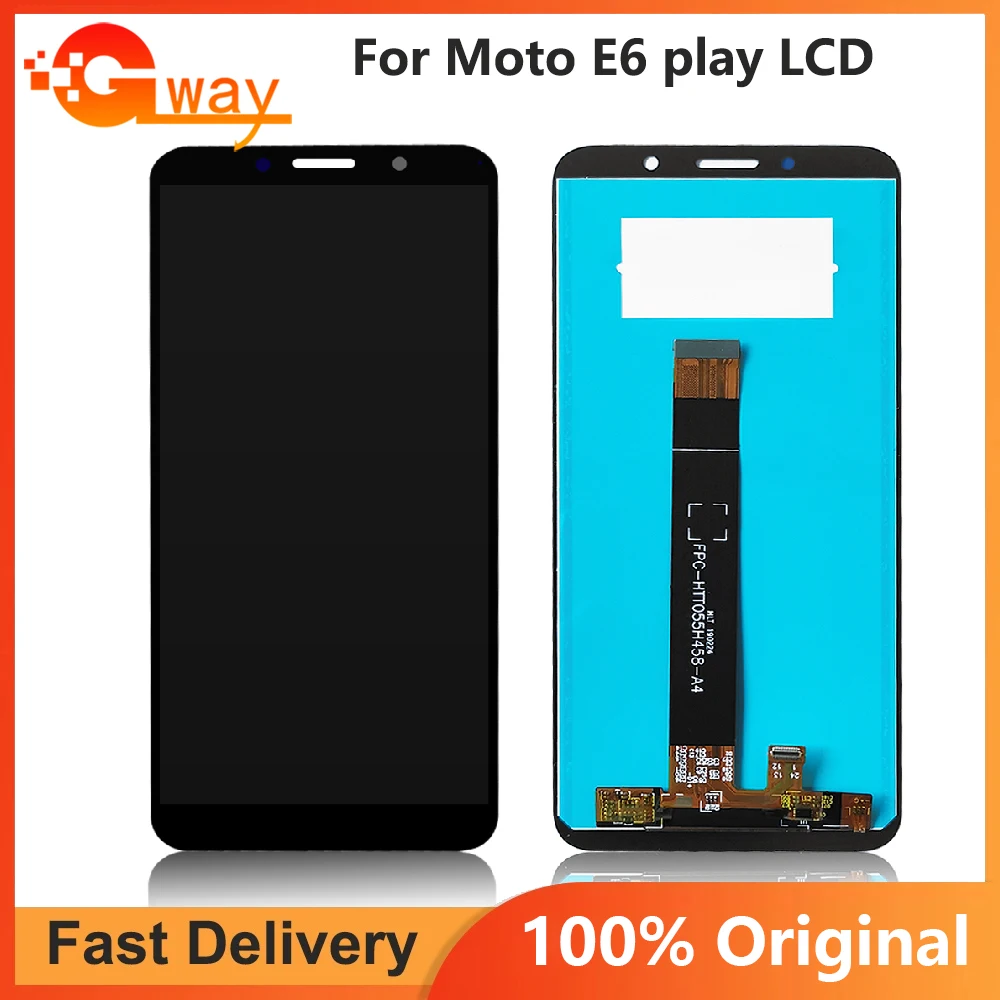 100% тестовый ЖК-дисплей для Motorola Moto E6 Play XT2029 XT2029-1 дигитайзер сенсорного экрана в