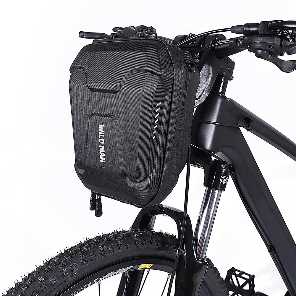 

Съемная сумка на руль велосипеда, светоотражающая жесткая оболочка для горного и дорожного велосипеда, аксессуары для езды на велосипеде