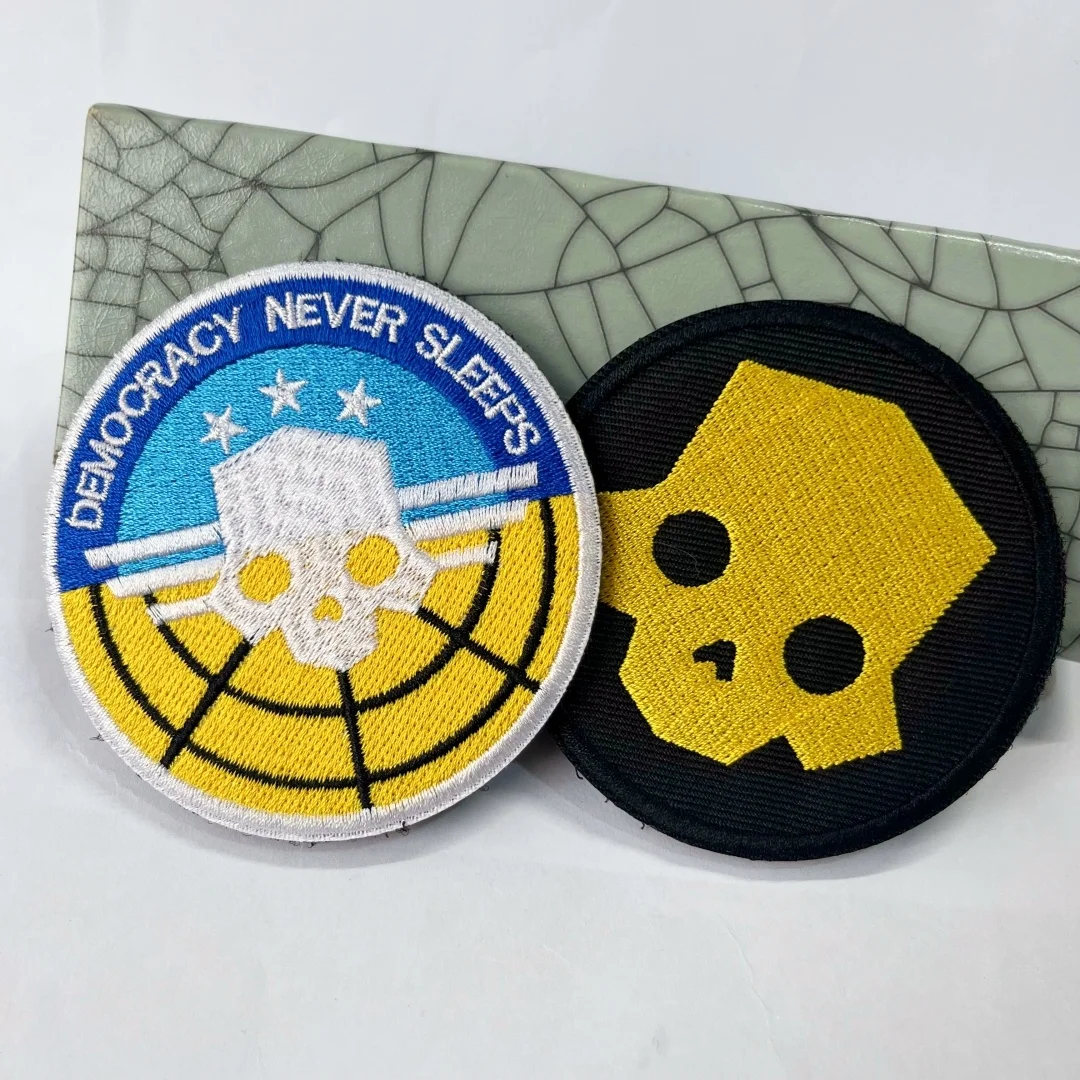 Украшение для морального духа в стиле демократии с черепом