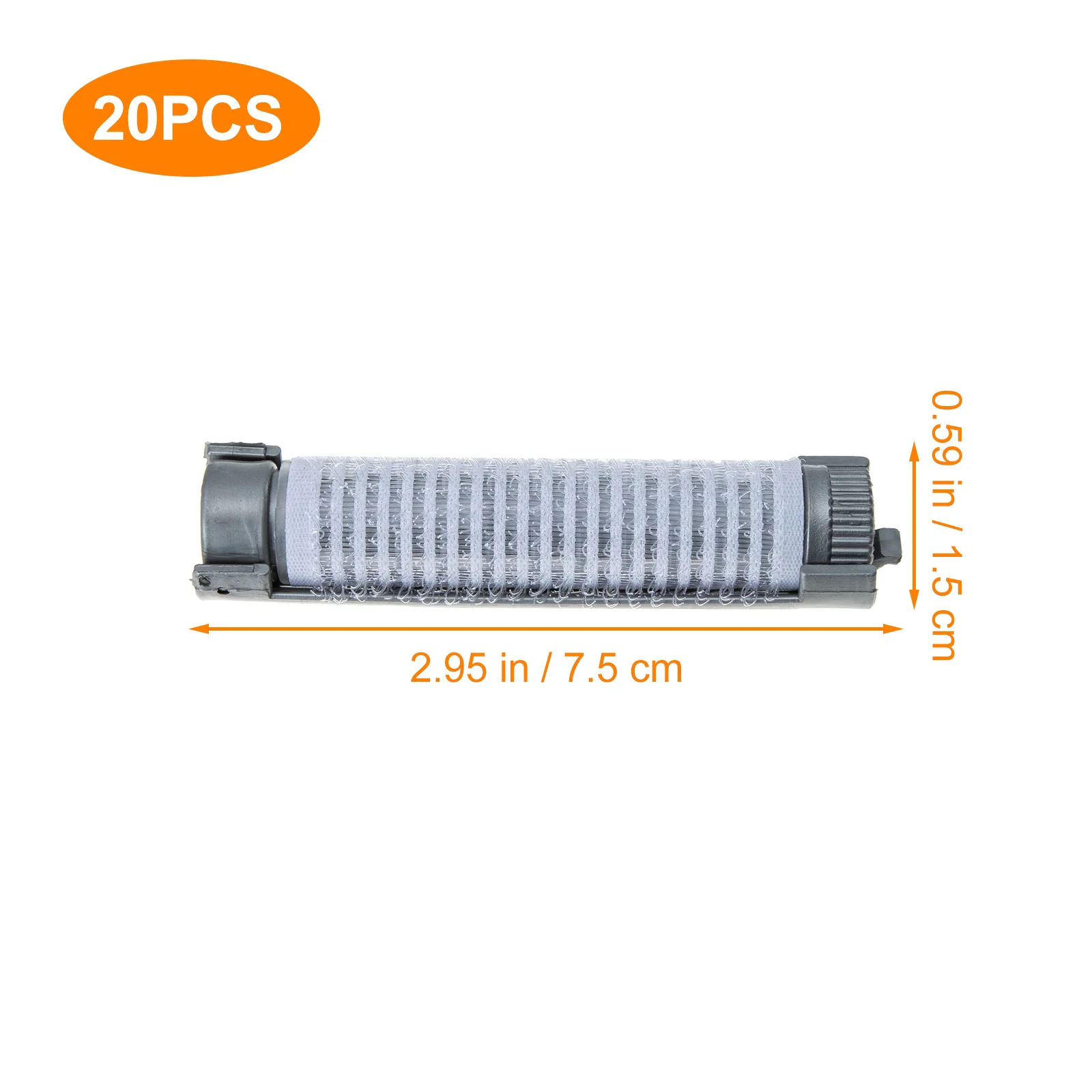 20 шт. стержни для завивки коротких волос палочка корней самоудерживающийся ролик