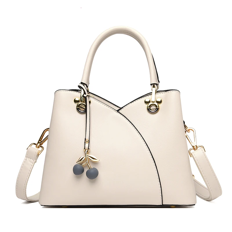 

2022 Hot Sale Female PU Leather Messenger Bag Ladies Brand Stitching Designer Tote Bag Large Capacity Handbag Women Shoulder Bag