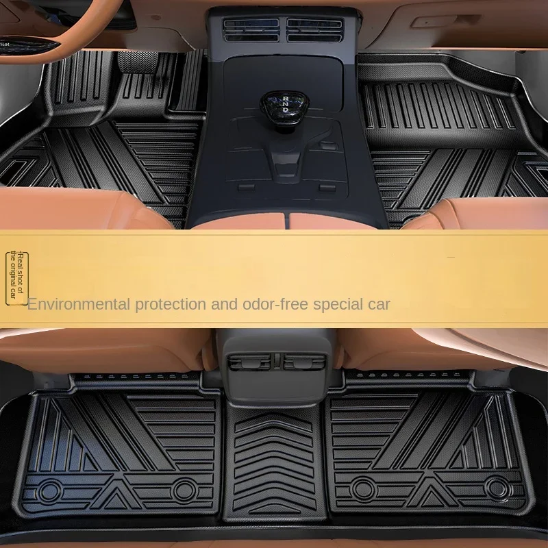 Крупная торговля простой роскошный автомобильный напольный коврик из ТПЭ