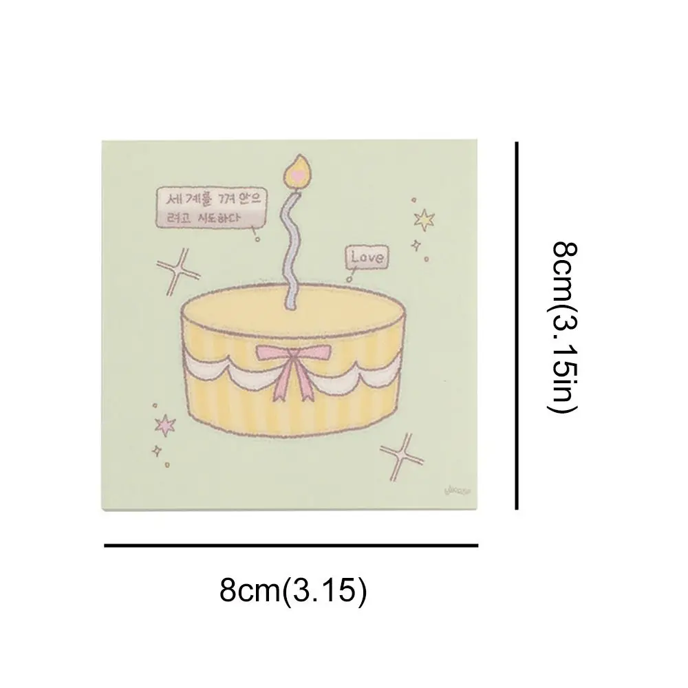 Милый милый блокнот с героями мультфильмов квадратный эстетическая бумага для