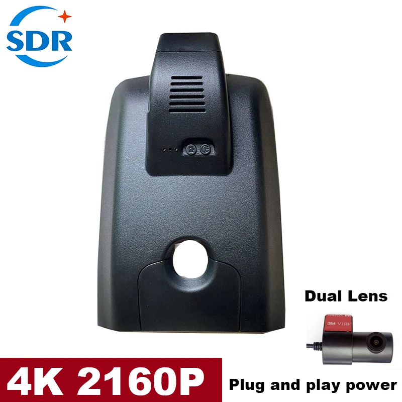 4K 2160P Plug And Play Easy Installation Wifi Car DVR Video Recorder For Toyota Camry 70 V70 XV70 SE XLE Hybrid 2018 2019-2022