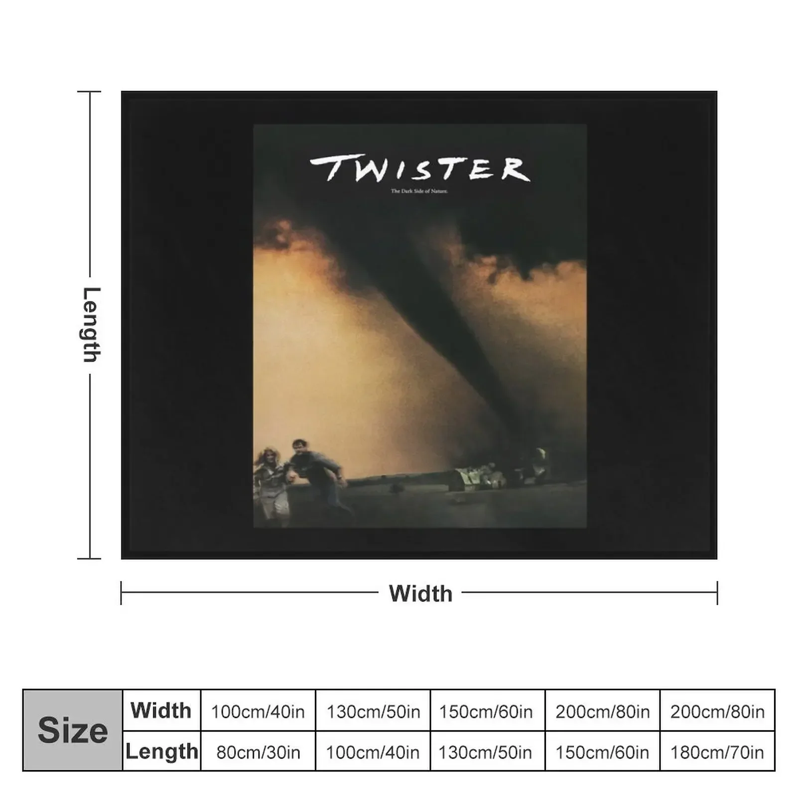 Mans Twister 1996 модное одеяло из фильма для отдыха с круглым вырезом термобелье