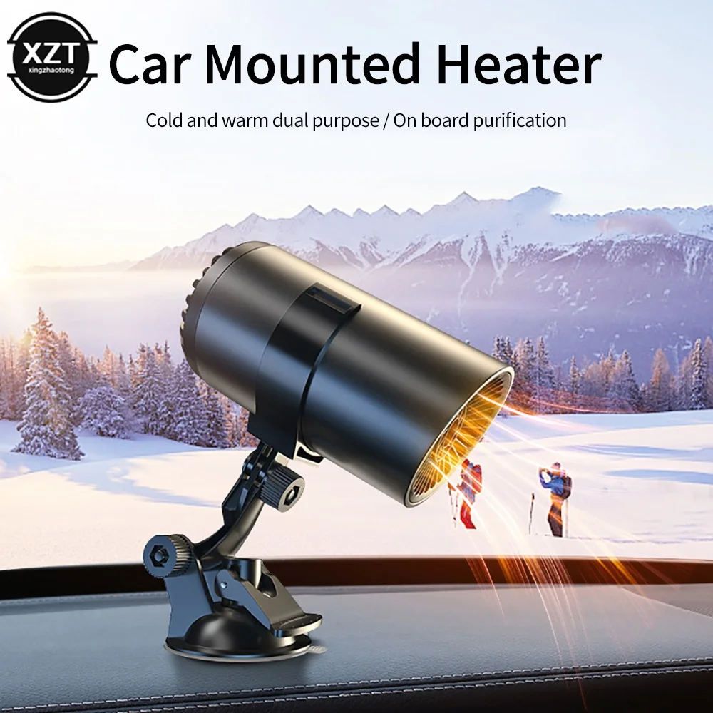 

Car Heater Heater Parking Heater With Remote Control LCD Monitor Fast Heating Easy To Install Cup Holder Design Heater For Car