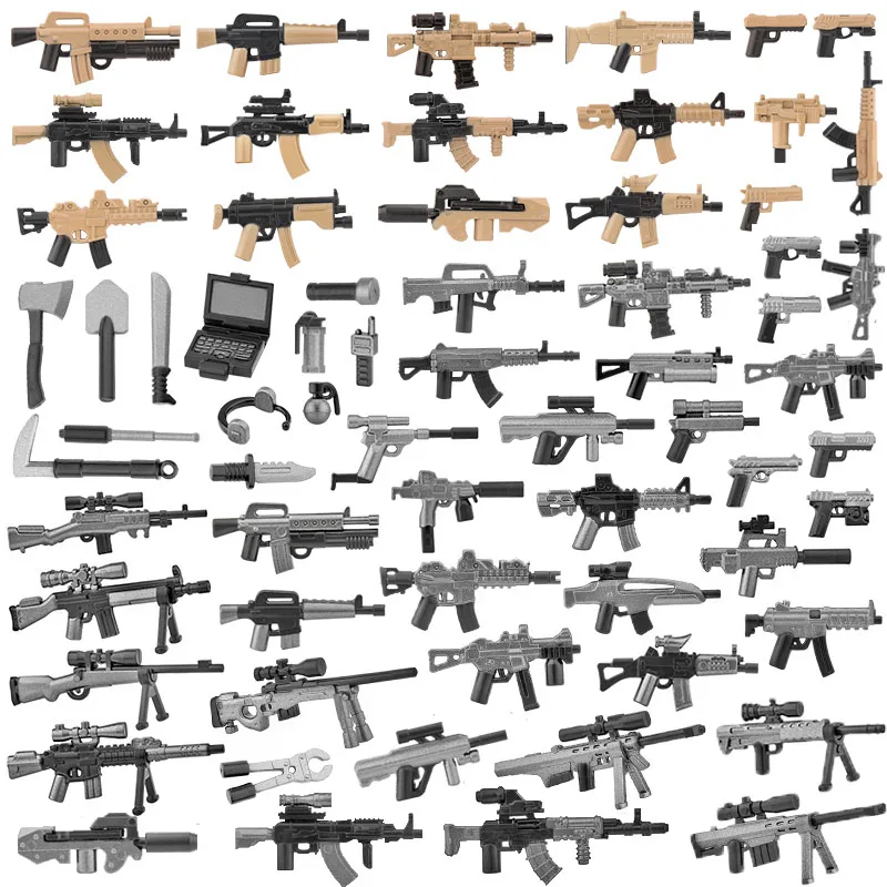 Блочный конструктор MOC в ассортименте