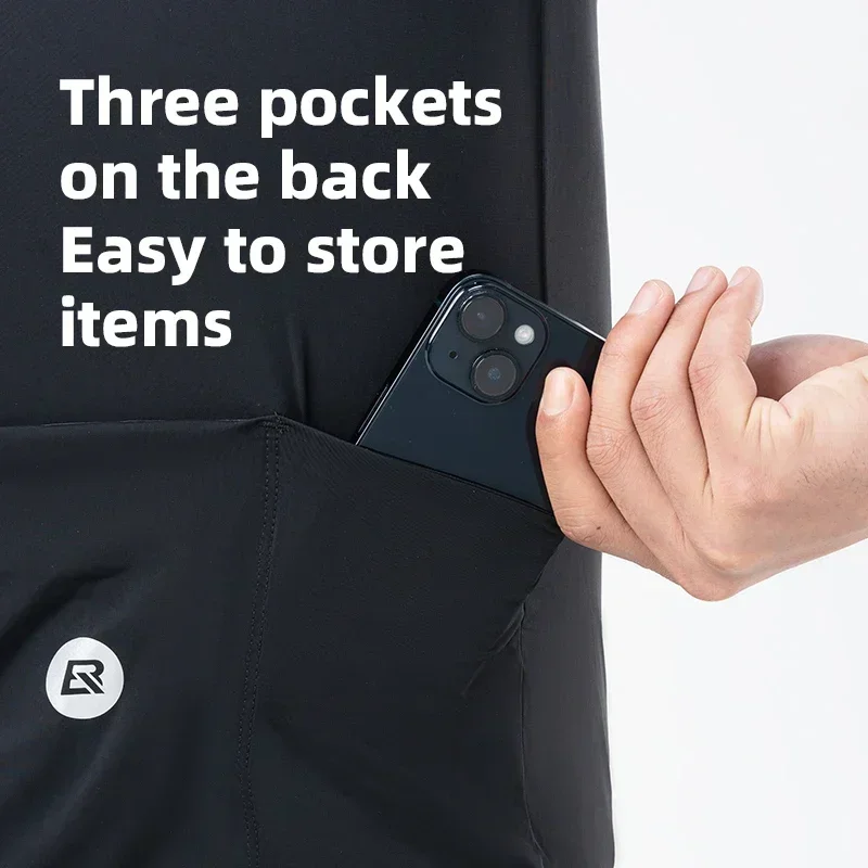 ROCKBROS велосипедный трикотаж дышащий с длинными рукавами быстросохнущий задним