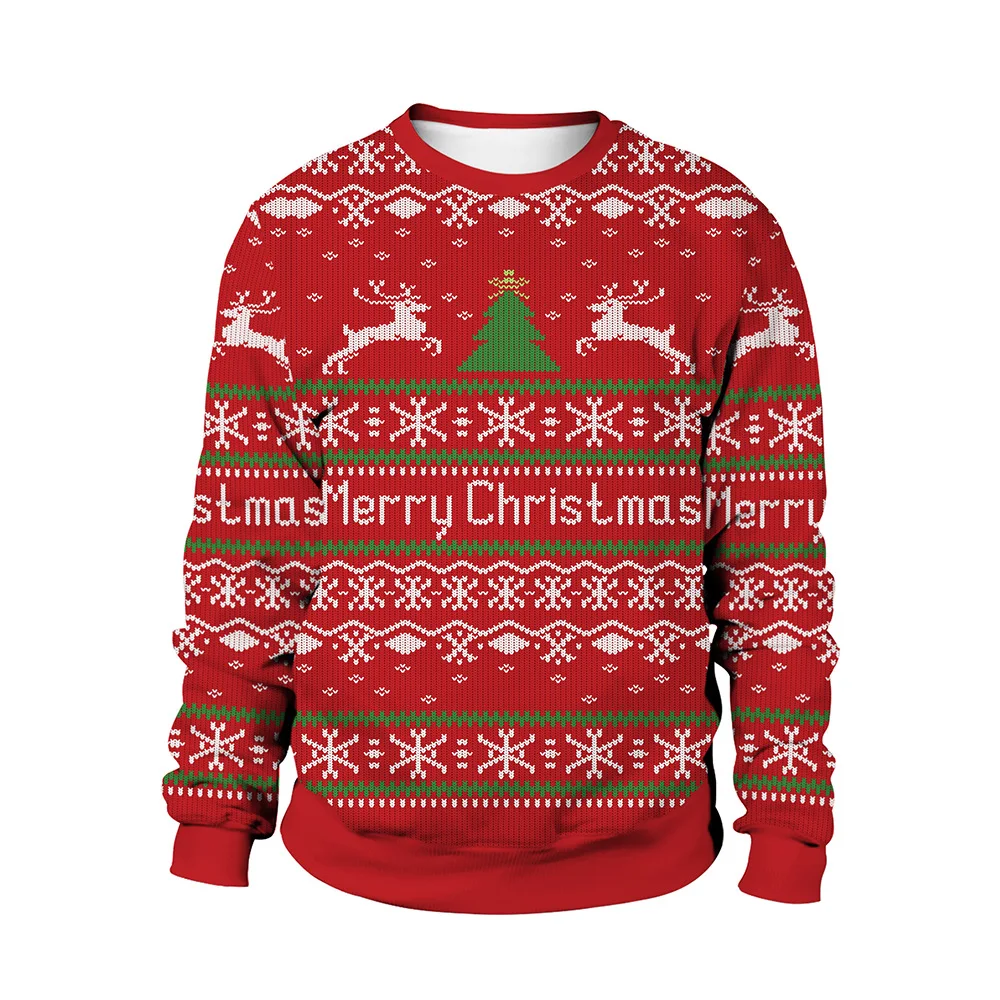 

Christmas Sweaters Green Jumpers Funny Printed Holiday Party Xmas Sweatshirt for Party Birthday Xmas Sweatshirt 2022