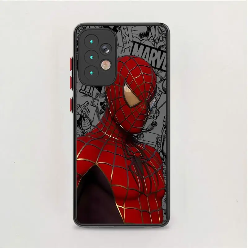 Матовый чехол с рисунком Веном Человека-паука Marvel для Xiaomi Mi 10T 14 Pro9T 11T Pro 11 Φ Lite 12T 12