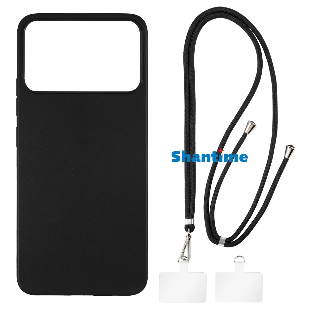 Подходит для DOOV D80 Pro Чехол + регулируемые ремешки на шею/кросс-боди и разделители