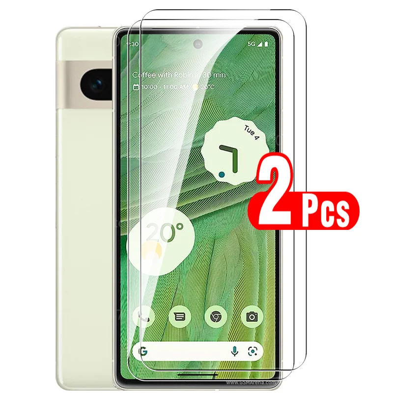 

Закаленное стекло для защиты экрана с полным покрытием для Google Pixel 7 5G Pixel7, Защитная пленка для телефона google Pixel7, защитное стекло, 2 шт.