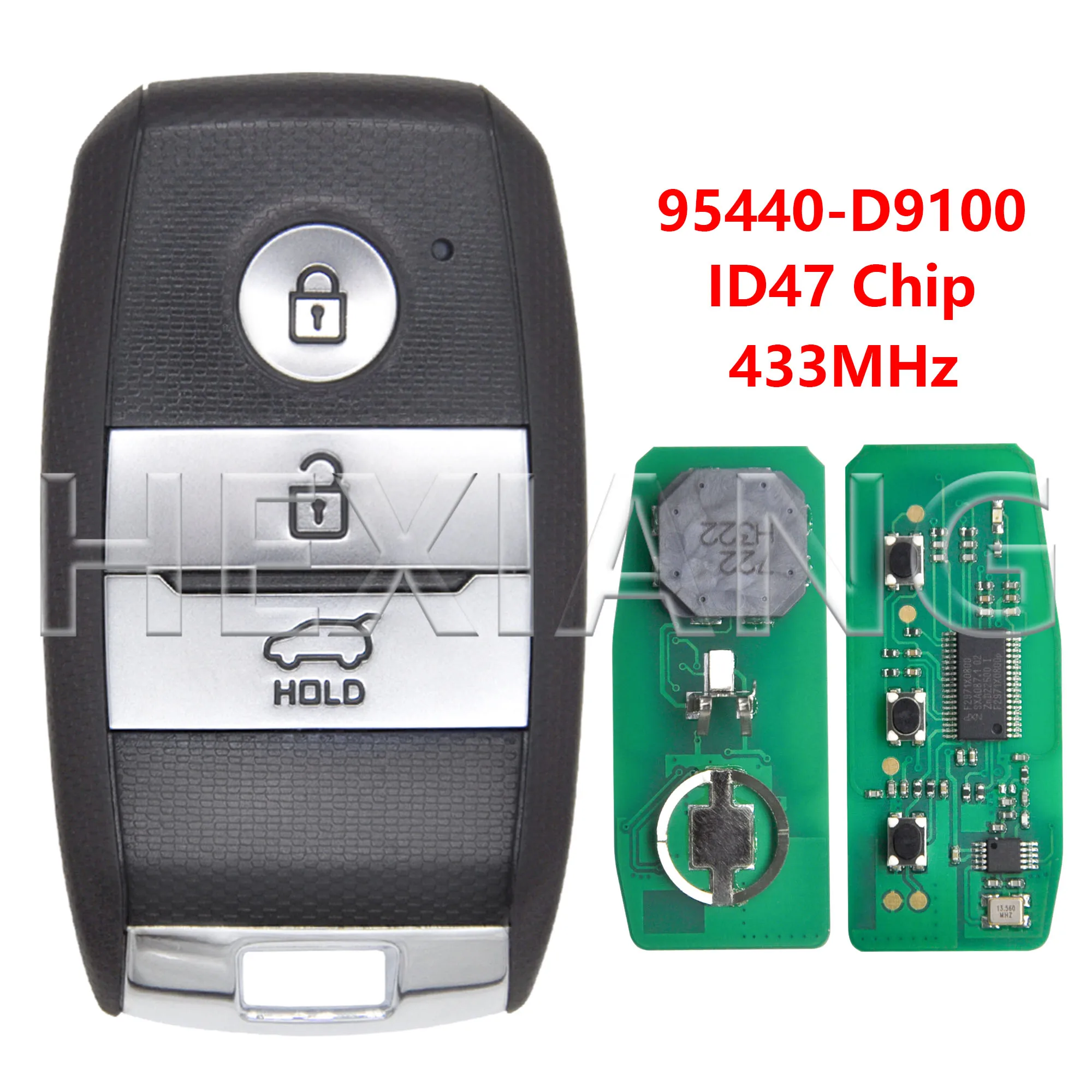 

Смарт-ключ дистанционного управления автомобилем HE 95440-D9000/D9100/D9500/D9510 ID47 433 МГц для KIA Sportage 2016 2017 2018 2019
