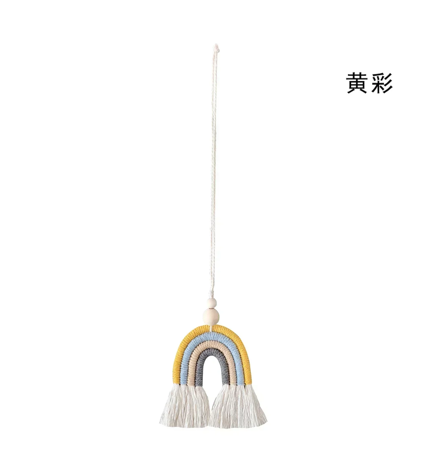 

Радужная подвеска макраме