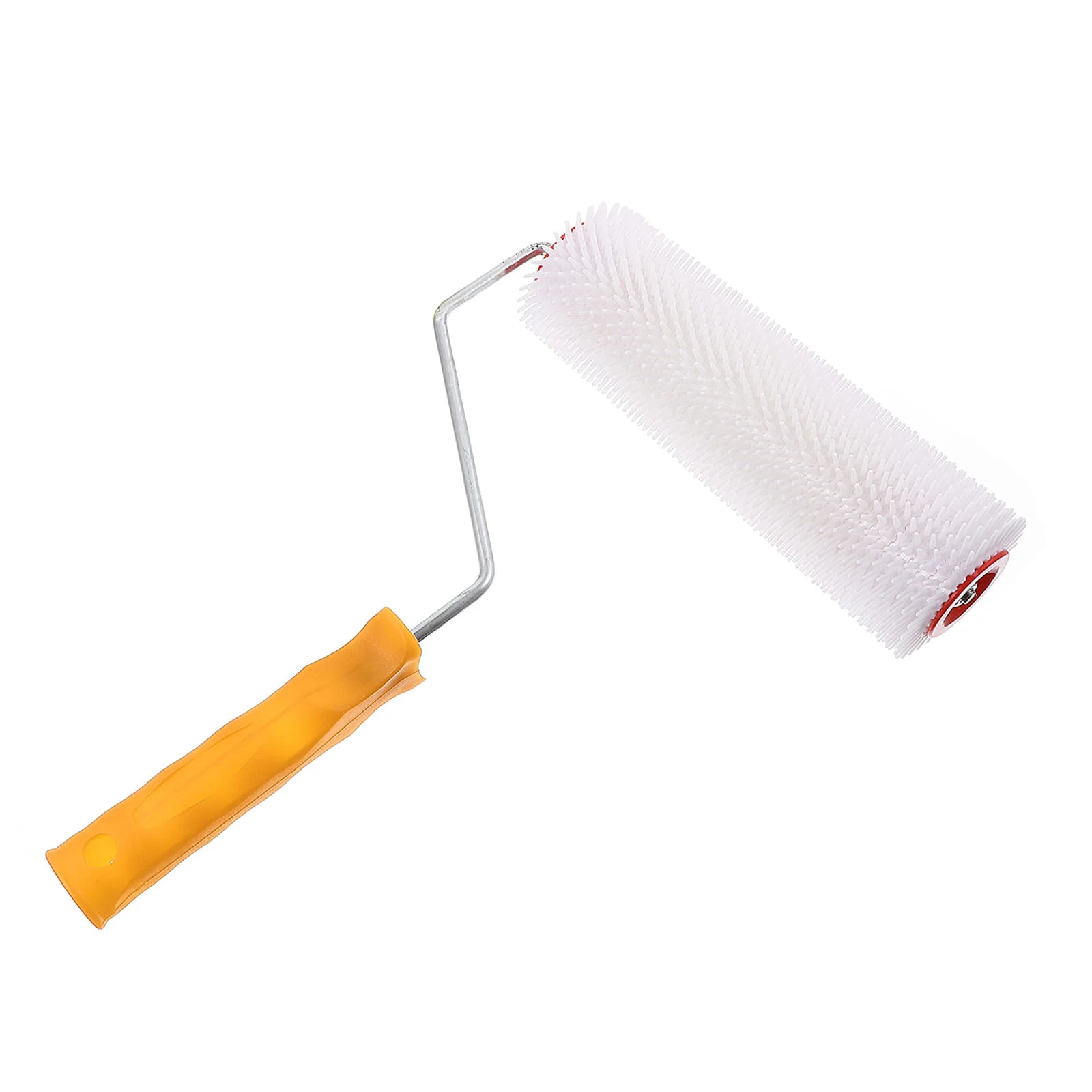 

Foam Brush Nails Roller Spiked Screeding Compound Cement Floor Rake Self Leveling White Plastic Vent