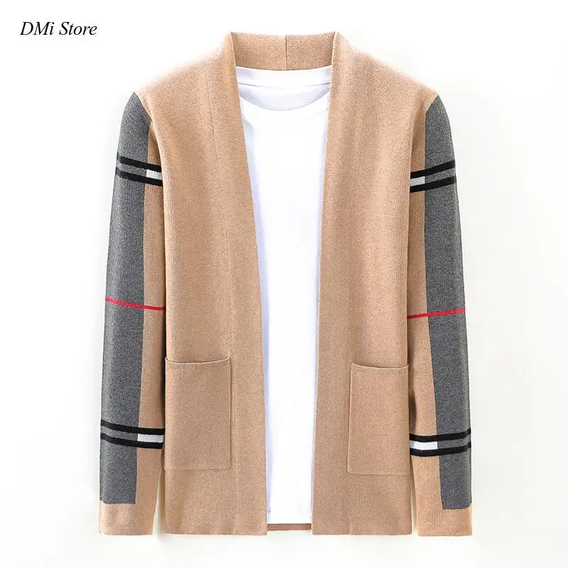 DIMI Knit Cardigans Sweater Men Casual Trendy Coats Jacket Men Clothes Top Grade New Autum Winter Designer Brand Luxury Fashion