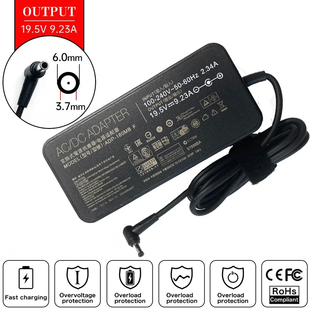Зарядное устройство для ноутбука Asus ROG Zephyrus GX531GM GX531GM-DH74 G15 GA502IV GA502IV-PH96 G14