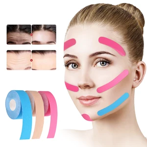 2.5CM*5M Kinesiology Tape For Face V Line Wrinkle Remover Sticker Facial Skin Care Tool Neck Eyes Li in India