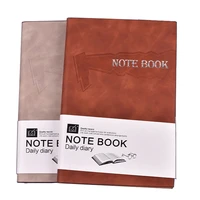 retro notebook b5 creative notepad 200p pu memo pad simple sketchbook office business study travel diy journal agenda planner