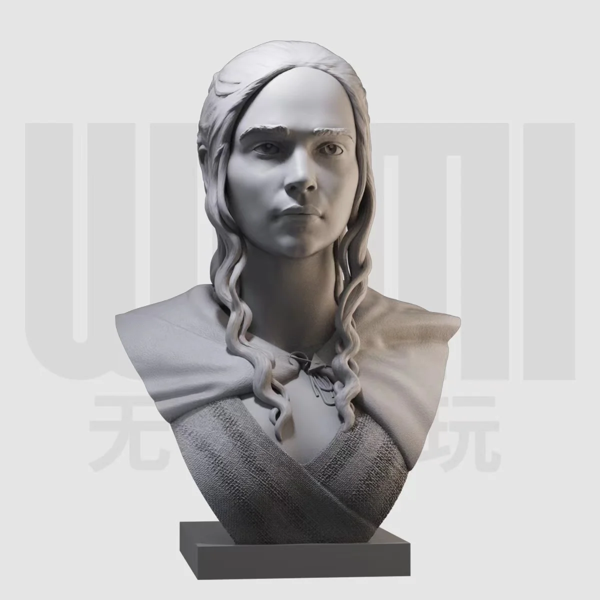 Модель 1/10 с изображением дракона матери бюста смолы белая форма фигурка GK