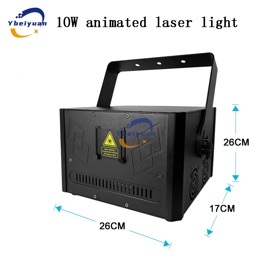 RGB анимационный лазерный свет 10 Вт ILDA DMX сканер проектор свадьба Dj дискотека