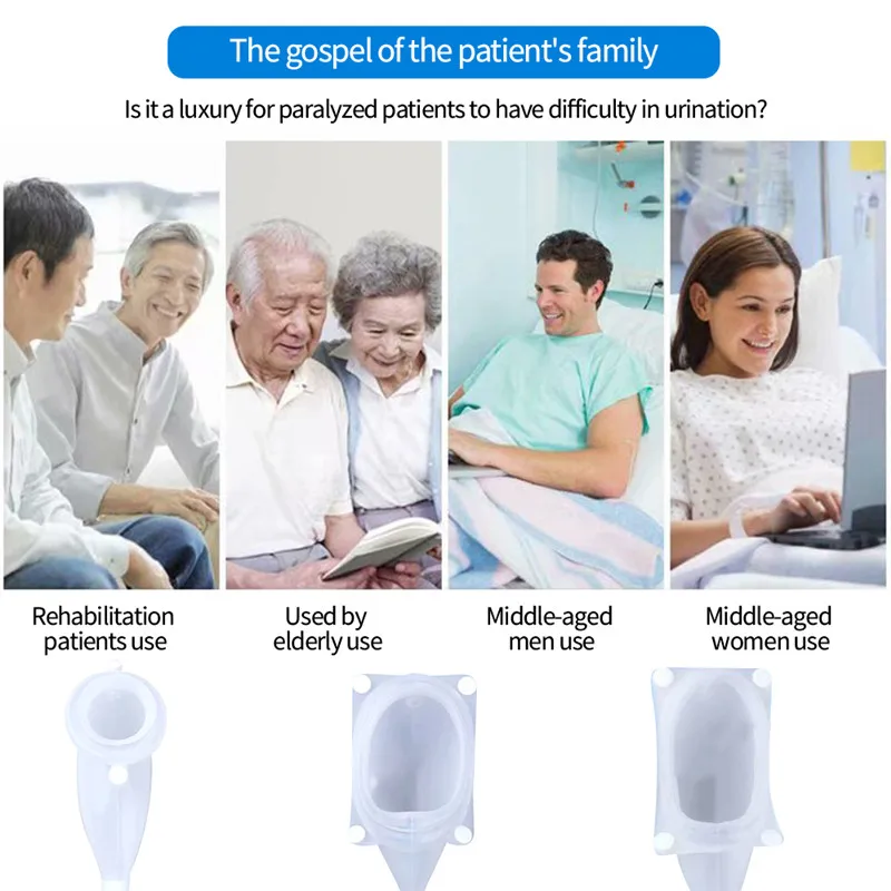 Коллектор мочи многоразовый мочеприемник для мужской и женский силиконовый