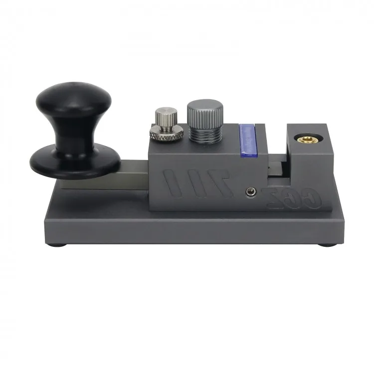 

CCZ-711 Second Generation CW Mini Morse Key Magnetic Straight Key Manual Ham Radio Key