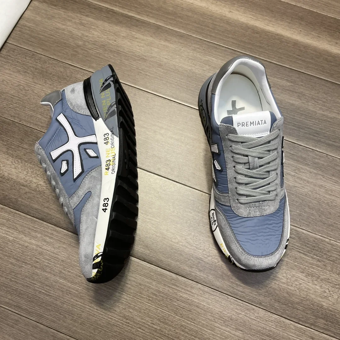 PREMIATA/Мужская классическая ретро-модная повседневная спортивная обувь на