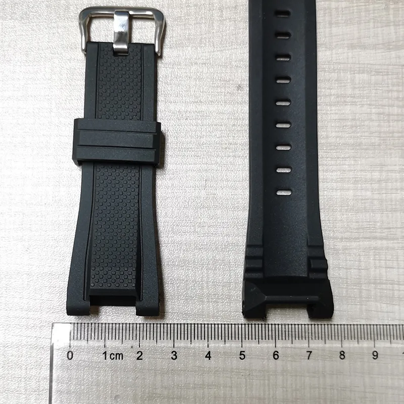 TPE Watchband for CASIO G-SHOCK GST Sports Waterproof Rubber Watch Strap Band High Quality Watch Bracelet