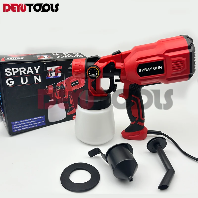 Электрический распылитель краски 800 мл бутылка большой емкости съемный