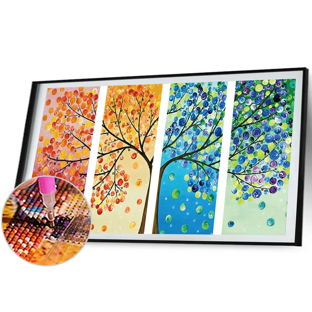 

5D Алмазный рисунок DIY Древо жизни полная круглая мозаика наборы для вышивки крестиком домашняя спальня