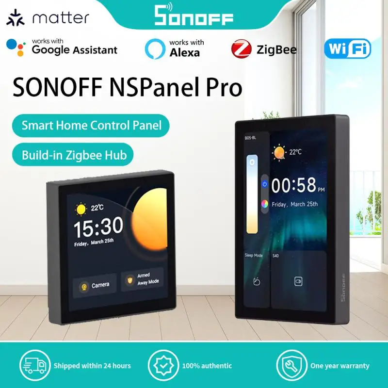 SONOFF NSPanel Pro 120 86 ТИП WIFI ZIGBEE MATTER смарт-панель термостат энергопотребление сделай сам
