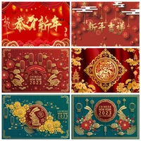chinese new year 2023 backdrop rabbit spring festival couplets party baby photographic photography background photo studio props