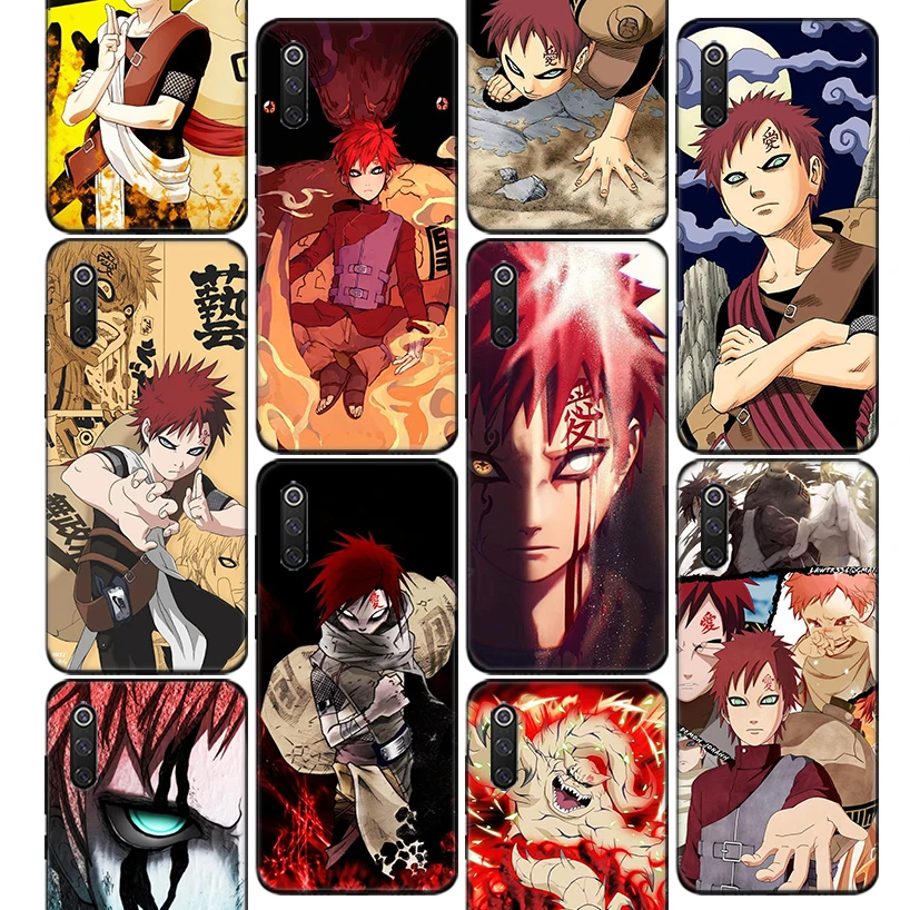 

Naruto Gaara Phone Case For Xiaomi Redmi Note 10 10S 9 9S 8 8T 11S 11 Pro 7 5 9T 9C 9A 8A 7A 6A 6 Fundas Cover Coque