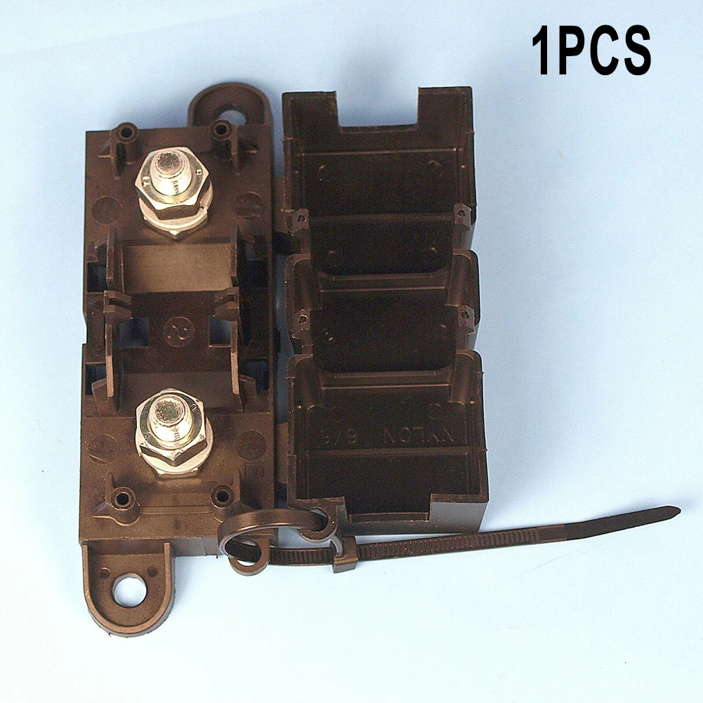 

Heavy Duty Mega Fuse Holder 12 / 24V 60 To 500 Amp 85 X 40 X 39mm High Quality Car Boat Marine High Quality Materials