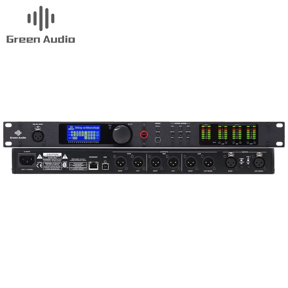 GAX-PA2 процессор цифровой 2IN 6out DriveRack PA профессиональное оборудование для звуковой