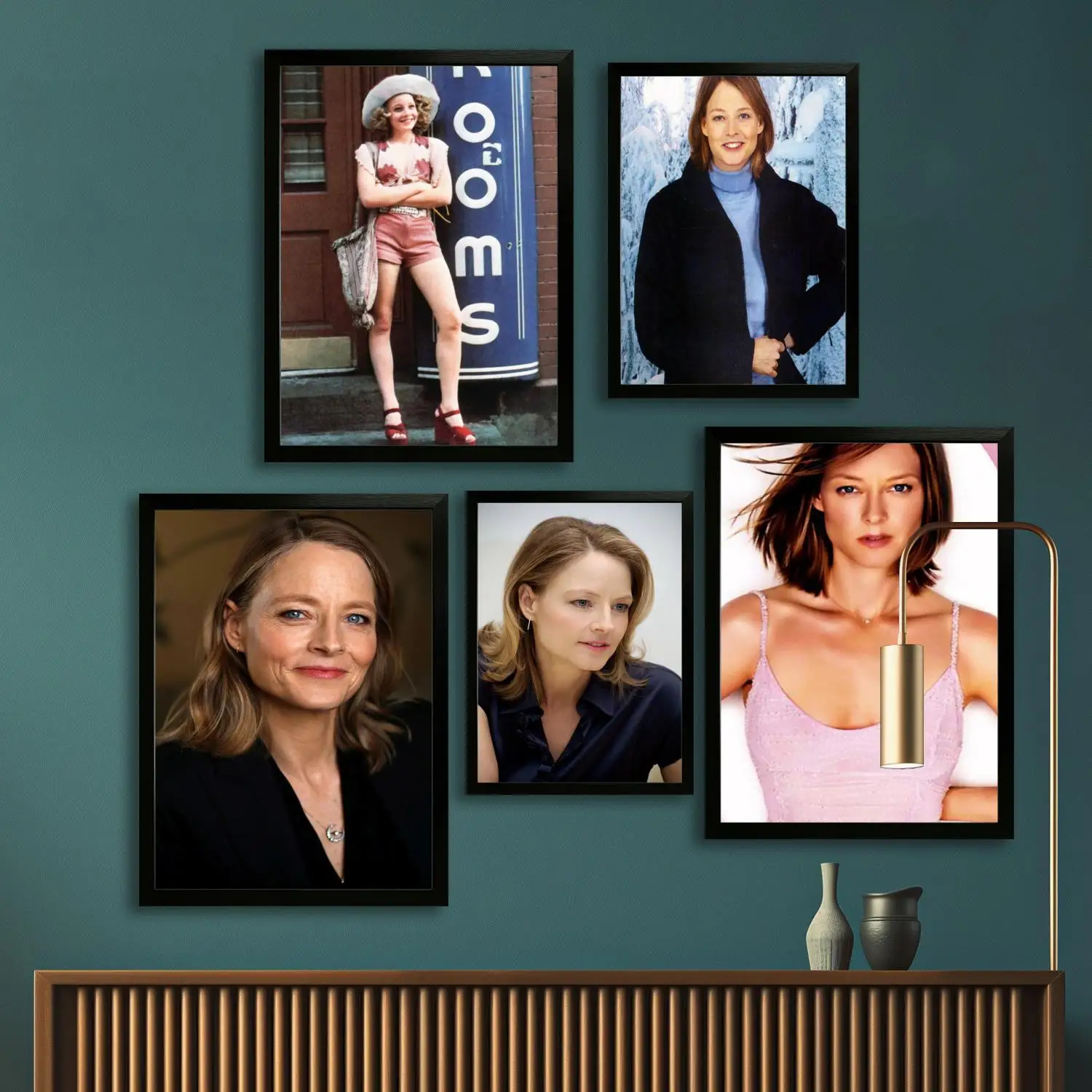 Jodie Foster Холст Художественный постер и настенное искусство печать с картинками