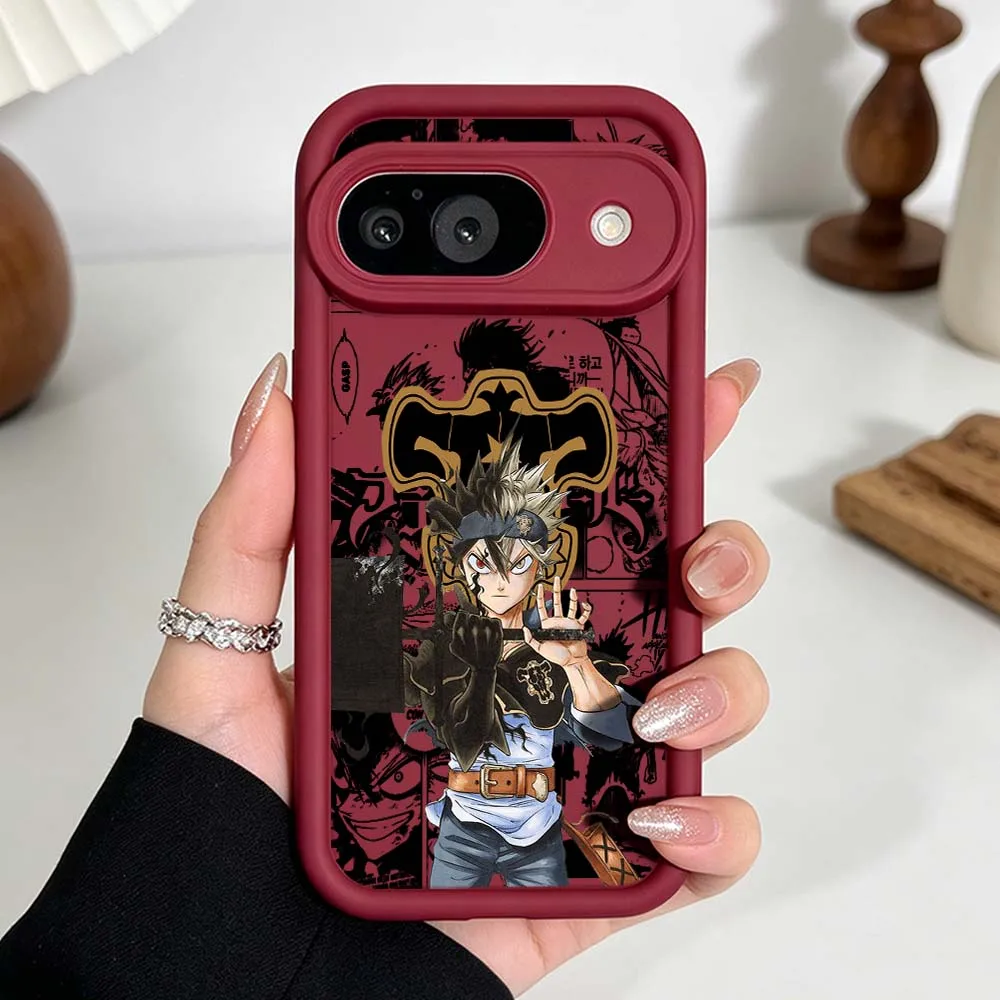 Чехол для телефона Black Clover Cool для Google Pixel 10 9 8 7 9a 8a 7a Pro XL, силиконовый чехол Eye Ladder (art.: 3920dc484efac) - 3920dc484efac