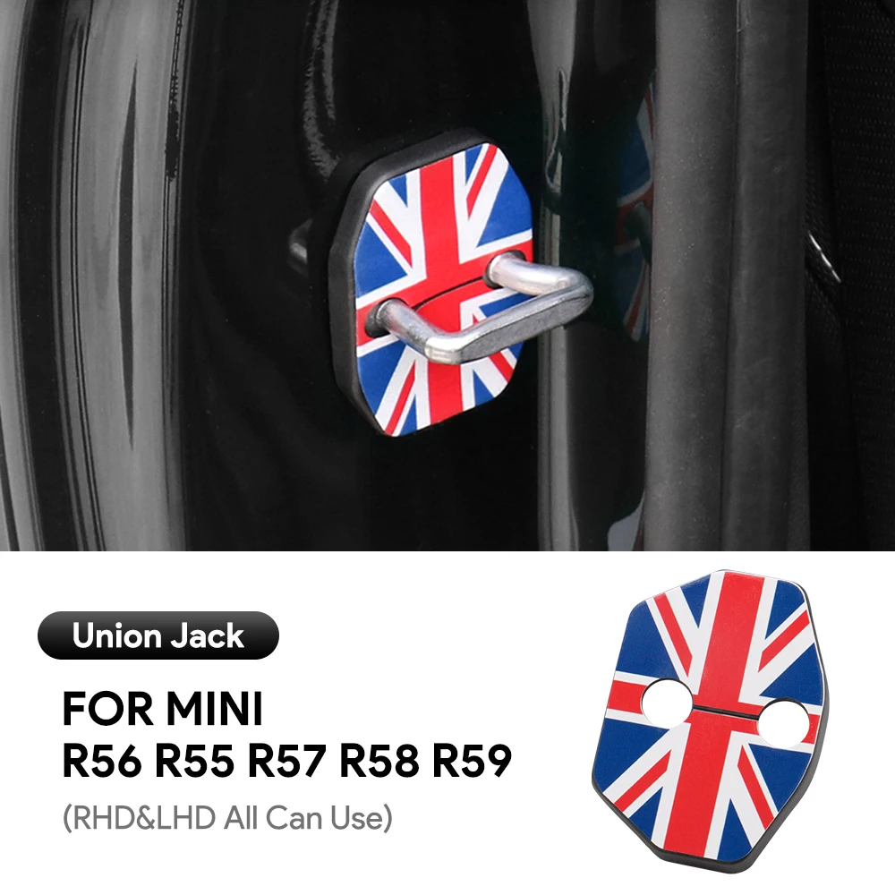

ABS для Mini Cooper R55 R56 R57 R58 R59 хэтчбек Автомобильный Дверной замок, защитная Пряжка, чехол, аксессуары для стайлинга, защита от ржавчины