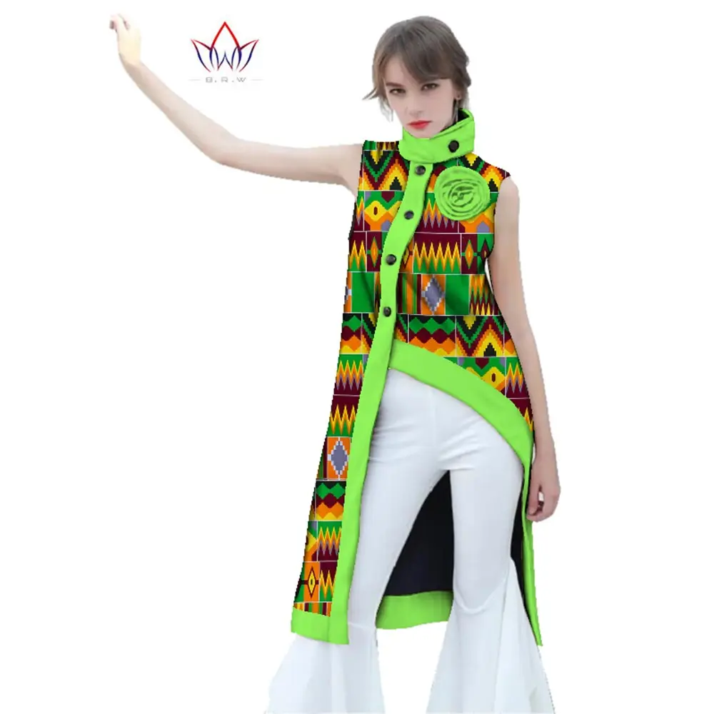 

Дашики, африканская летняя куртка для женщин, без рукавов, Длинный топ, лидер продаж 2022, новейший дизайн, модное женское пальто размера плюс ...