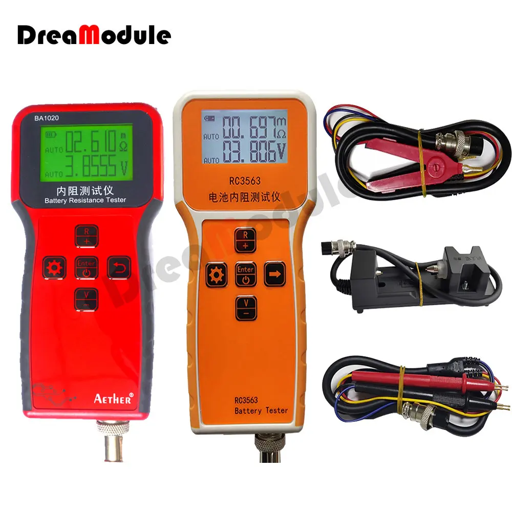 

RC3563 Battery Voltage Internal Resistance Tester High-precision Trithium Lithium Iron Phosphate 18650 Battery Tester True