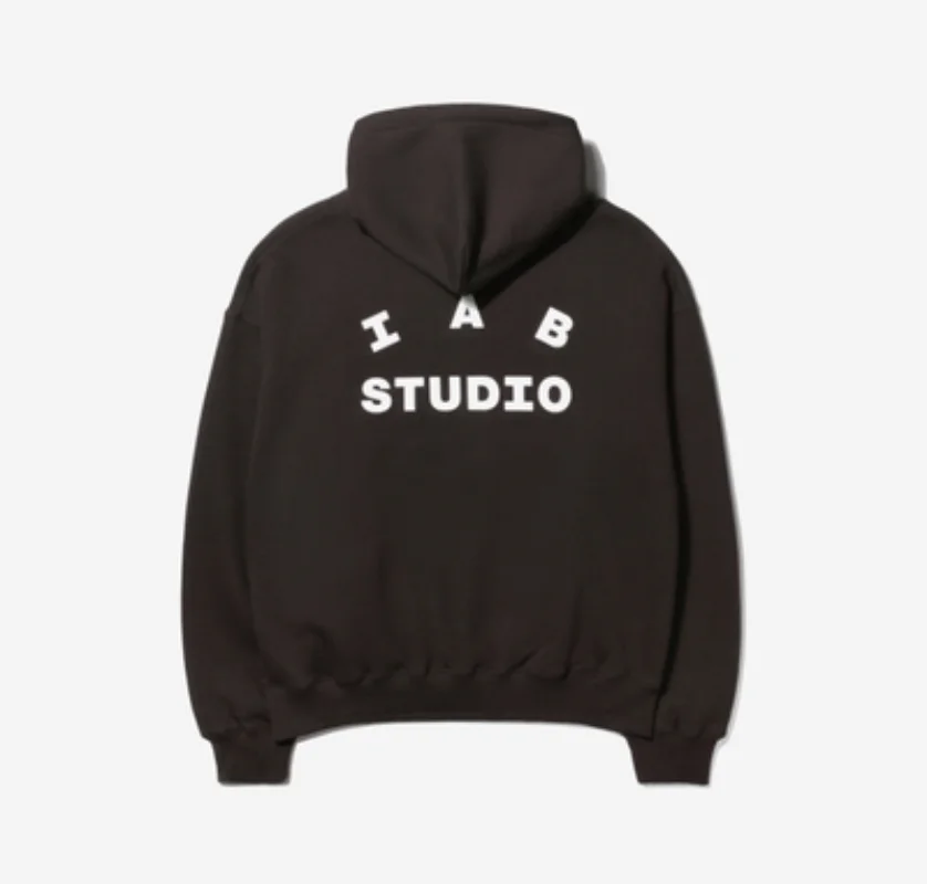 IAB Studio Sweatshirts Men's Casual Sports Cool Pullover Printed Fleece Oversized Hoodie Fashion Hip Hop Streetwear Men's