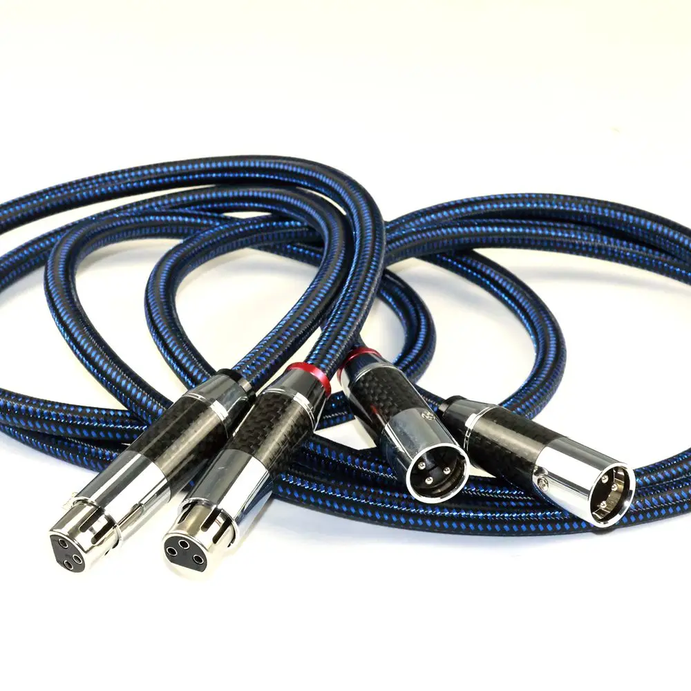 Фото Кабель Furutech DAS4.1 XLR сбалансированный, Alpha OCC DUCC, 7N медь, Hi-Fi аудиокабель, с позолоченными разъемами для DAC и усилителя №4