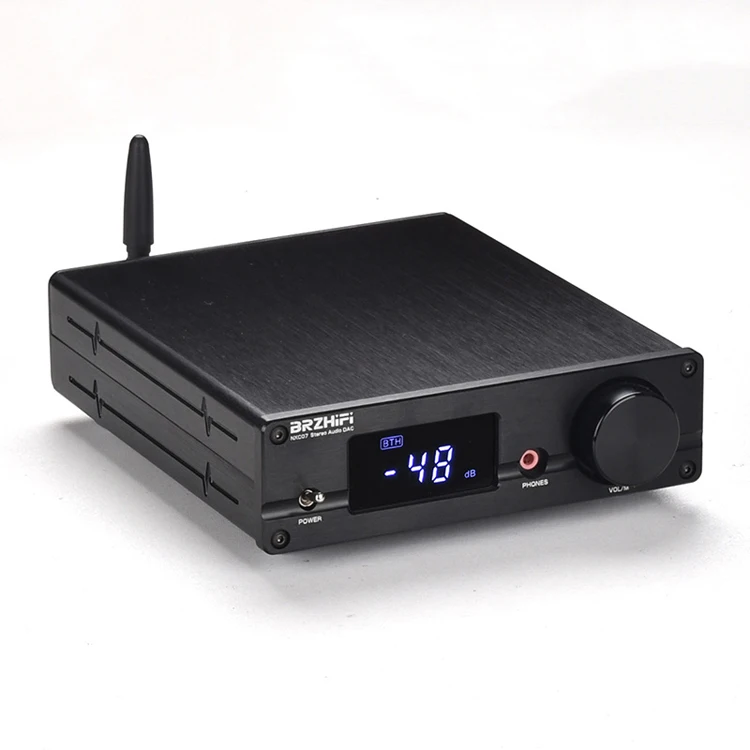 

BRZHIFI NXC-07 es9038 Digital Audio Decoder DSD512 Decoding BT 5.0 LDAC PCM32bit 384KHz USB COAX Headphone Amplifier