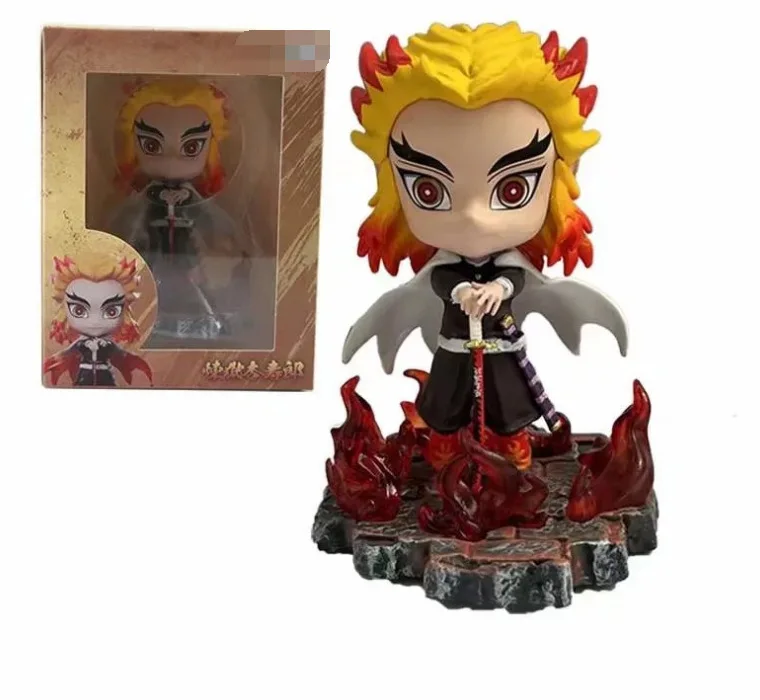 

Экшн-фигурка из аниме «рассекающий демонов», Rengoku Kyoujurou, Коллекционная модель, Мультяшные игрушки для друзей, подарки