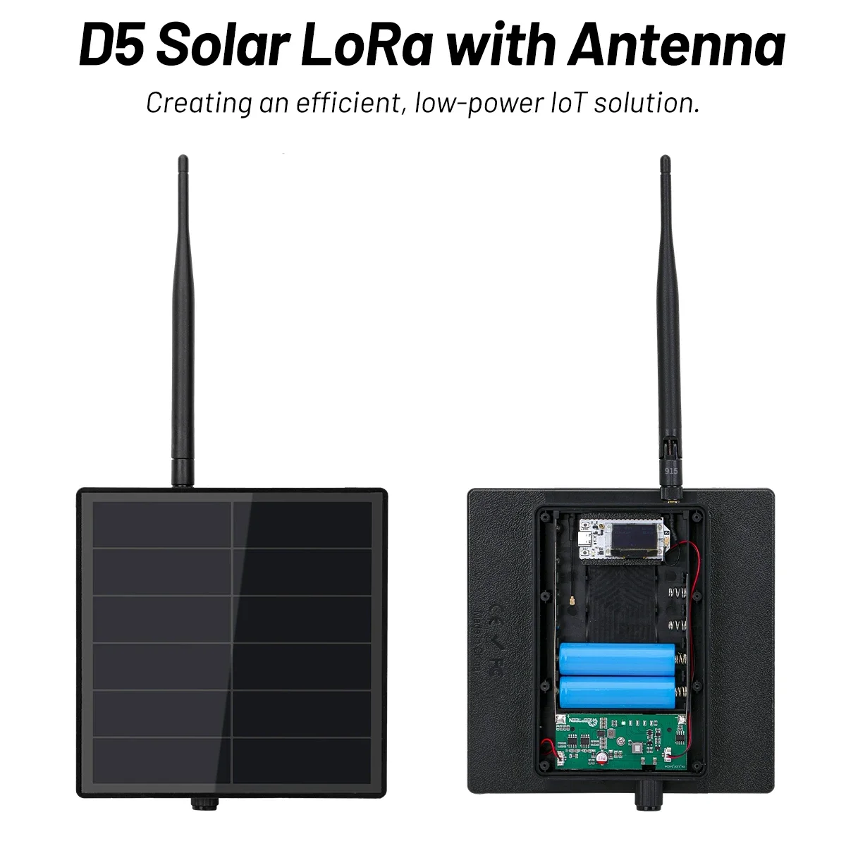 Фото Новая солнечная панель Power Ups D5 мощностью 5 Вт с антенной Heltec V3 Lora Iot Meshtastic для уличной фермерской связи №3